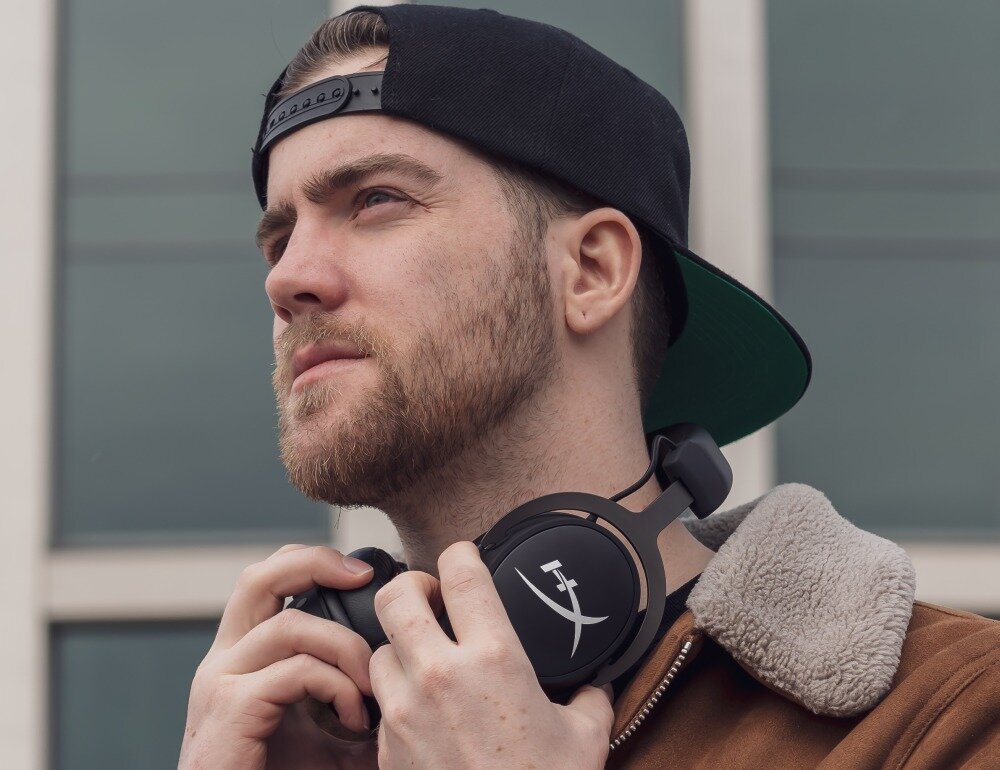 Słuchawki HYPERX Cloud Mix słuchawki bluetooth zestaw słuchawkowy Bluetooth zestaw słuchawkowy do gier pilot dopasowanie mikrofon rozmowy łączność dźwięk precyzja