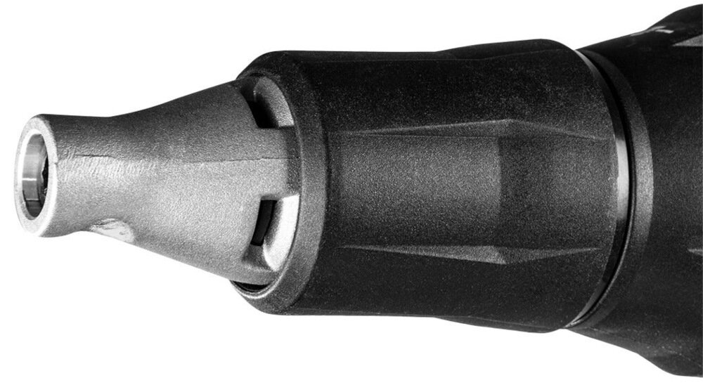 Wkrętarka akumulatorowa GRAPHITE Energy+ 58GE111 uchwyt montazowy HEX 1/4 cala praca z dodatkowym osprzetem regulacja glebokosci wkrecania