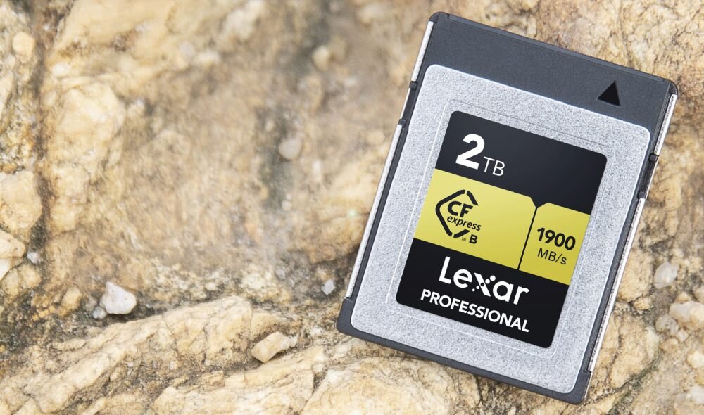 Karta pamięci LEXAR CFexpress Pro Gold wydajność prędkość pojemność warunki praca