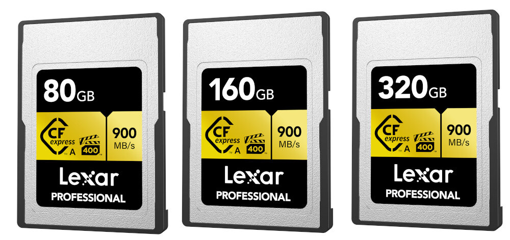 Karta pamięci LEXAR CFexpress Pro Gold wydajność prędkość pojemność warunki praca