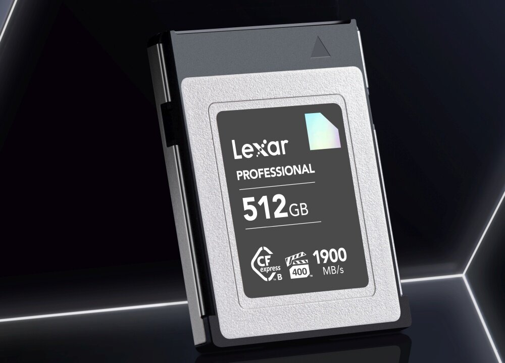 Karta pamięci LEXAR CFexpress Pro Diamond  PROFESJONALIZM DANE ZAPIS ODCZYT