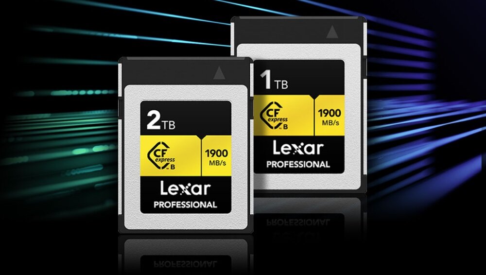 Karta pamięci LEXAR CFexpress Pro Gold wydajność prędkość pojemność warunki praca