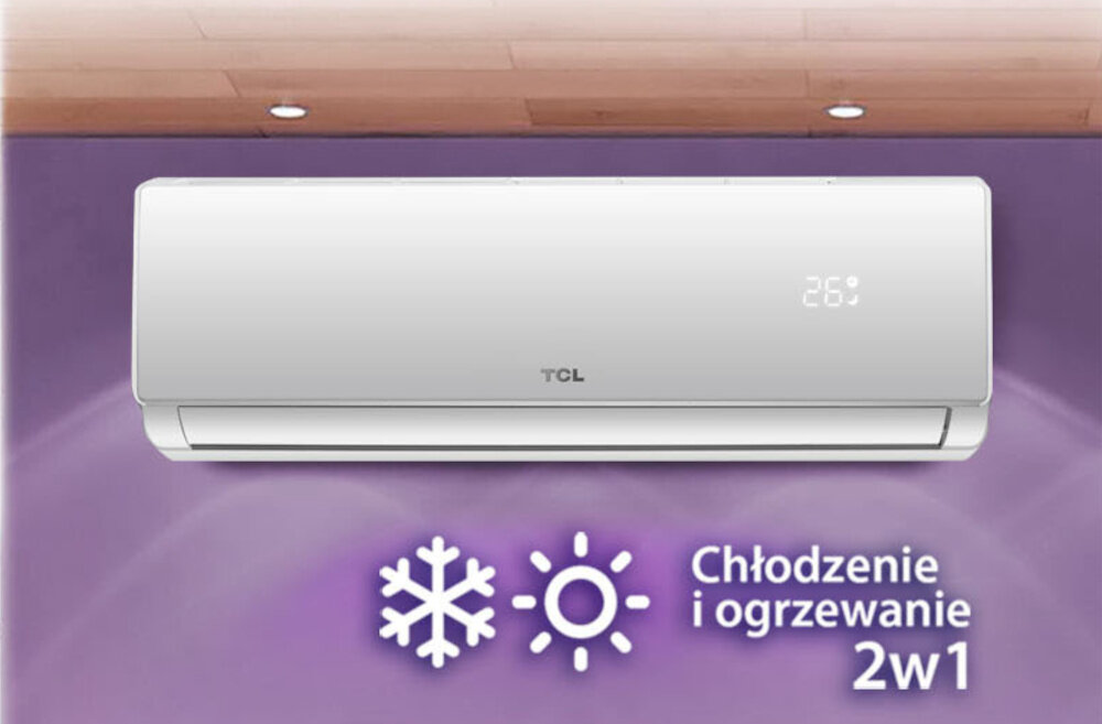 Klimatyzator split TCL Elite TAC-18CHSD XA71I z usluga montazu wysoka klasa energetyczna A++/A+ nowoczesne funkcje I Feel I Set Anti-Cold pamiec zaluzji autorestart