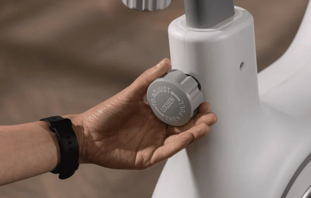 Rower spinningowy MERACH Swan regulacja siodełka i kierownicy