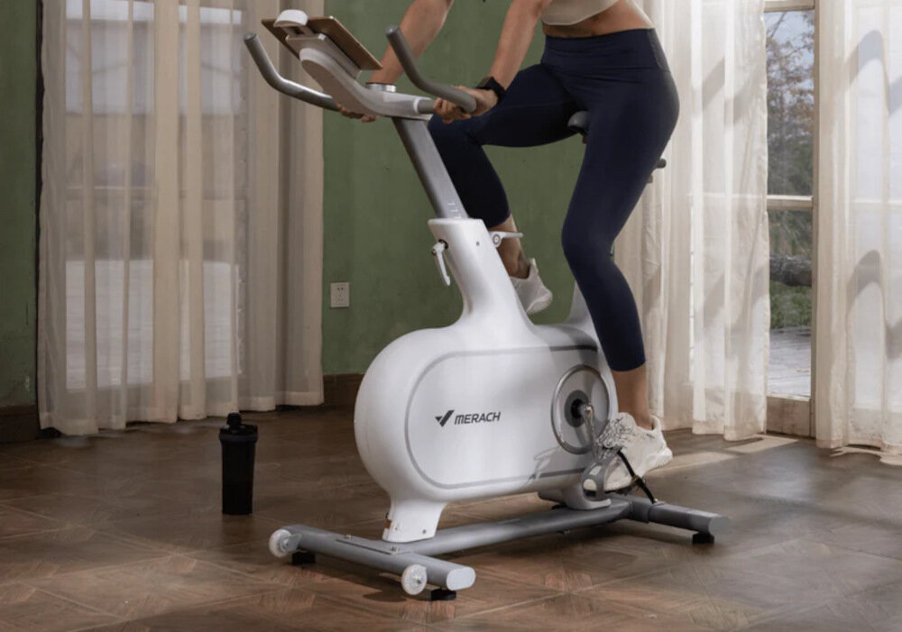 Rower spinningowy MERACH Swan mechanizm magnetyczny pas transmisyjny niezwykła wydajność bardzo cichy