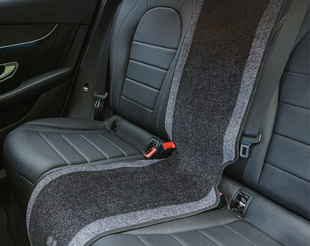 Mata PET REBELLION Slim 33 X 140 cm Czarno-szary Łatwa pielęgnacja łatwo odkurzać pranie temperatura pralka Szybkoschnący nylon czyszczenie