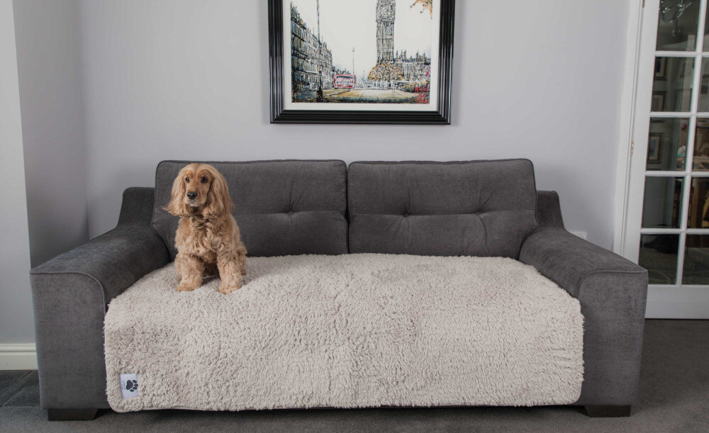 Legowisko uniwersalne PET REBELLION Comfy Cover Beżowy Łatwe czyszczenie pranie w pralce temperatura możliwości