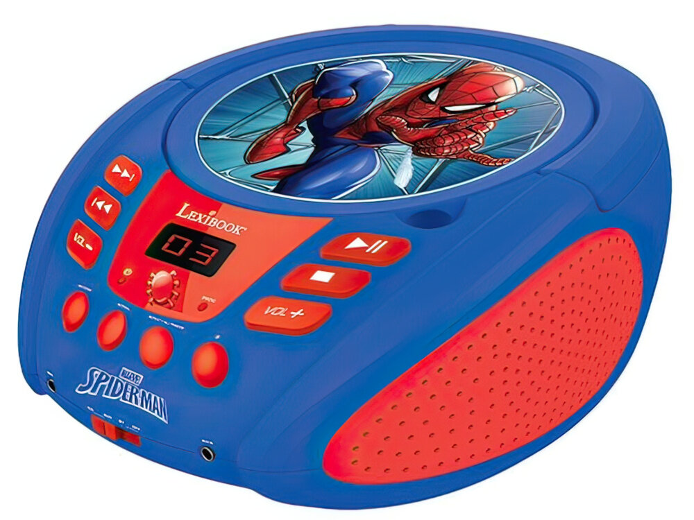 Radioodtwarzacz LEXIBOOK SpiderMan RCD109SP - odtwarzacz płyt CD