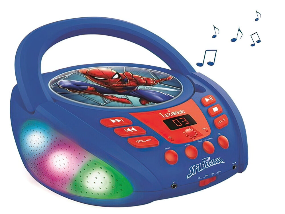 Radioodtwarzacz LEXIBOOK SpiderMan RCD109SP - funkcja bluetooth