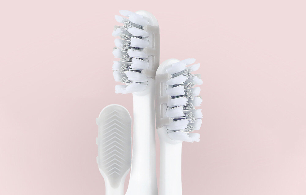 Szczoteczka soniczna SEAGO XFU XFU SG-2102 Szary 24 000 drgan na minute 2 tryby