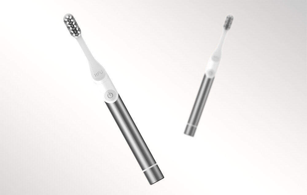 Szczoteczka soniczna SEAGO XFU XFU SG-2102 Szary zloto timer automatyczne wylaczenie