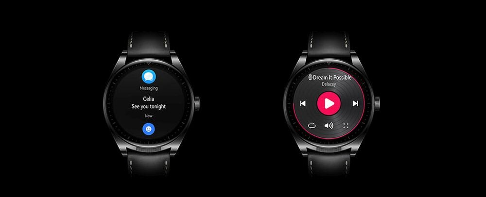 Smartwatch HUAWEI Watch Buds ekran bateria czujniki zdrowie sport pasek ładowanie pojemność rozdzielczość łączność sterowanie krew puls rozmowy smartfon aplikacja