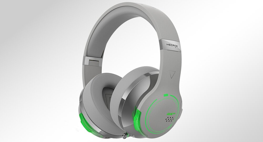 Słuchawki EDIFIER Hecate G5BT przetworniki synchronizacja dźwięk obraz komunikacja podświetlenie RGB czas pracy wygoda funkcjonalizm 