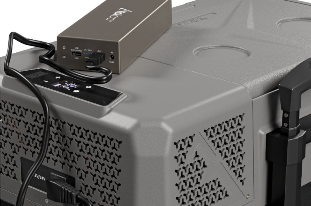 Lodowka YOLCO BX30 wiele opcji ladowania powerbank >zabezpieczenie przeciwprzepieciowe