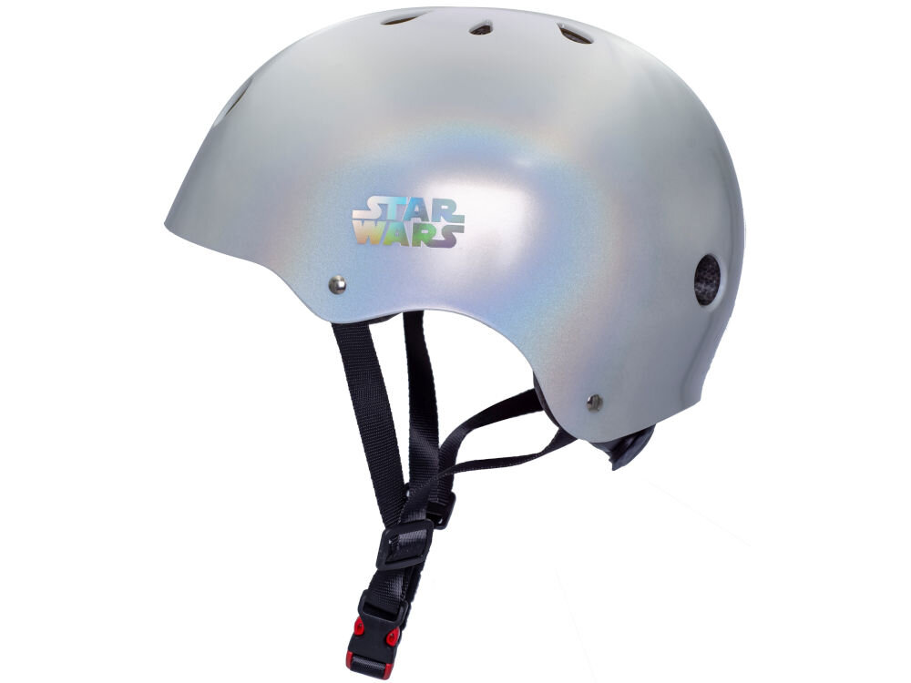 Kask rowerowy DISNEY Star Wars Holo D100 Srebrny dla Dzieci (rozmiar L) abs eps amortyzacja