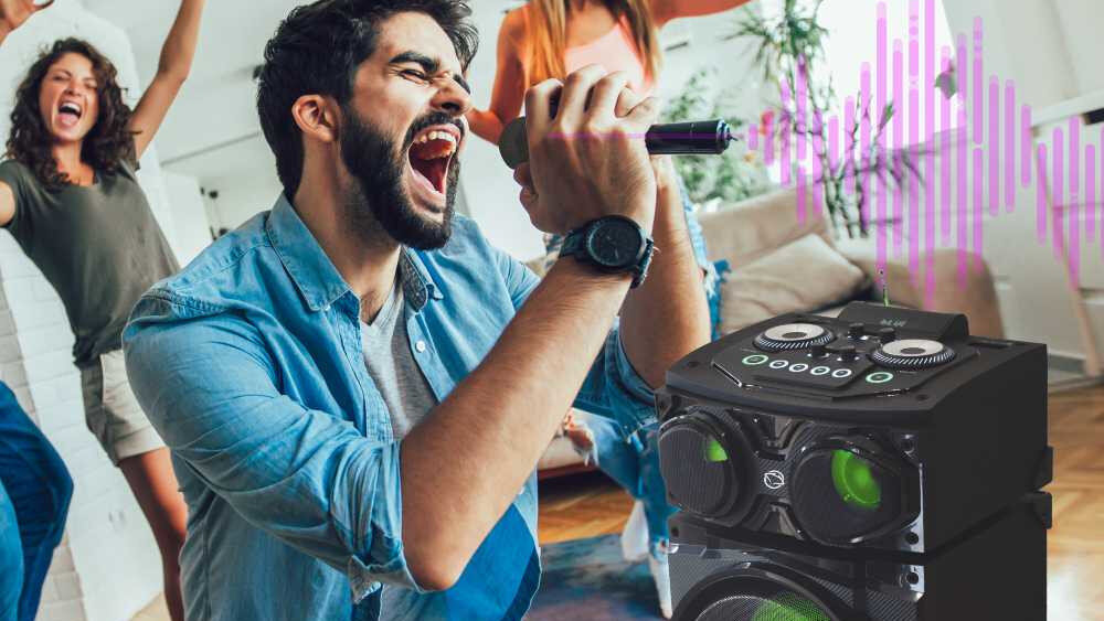 Power audio MANTA Cube SPK5520  - karaoke