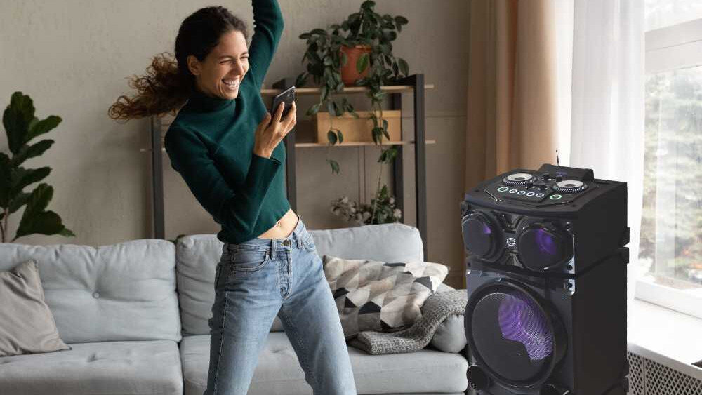 Power audio MANTA Cube SPK5520  - bluetooth