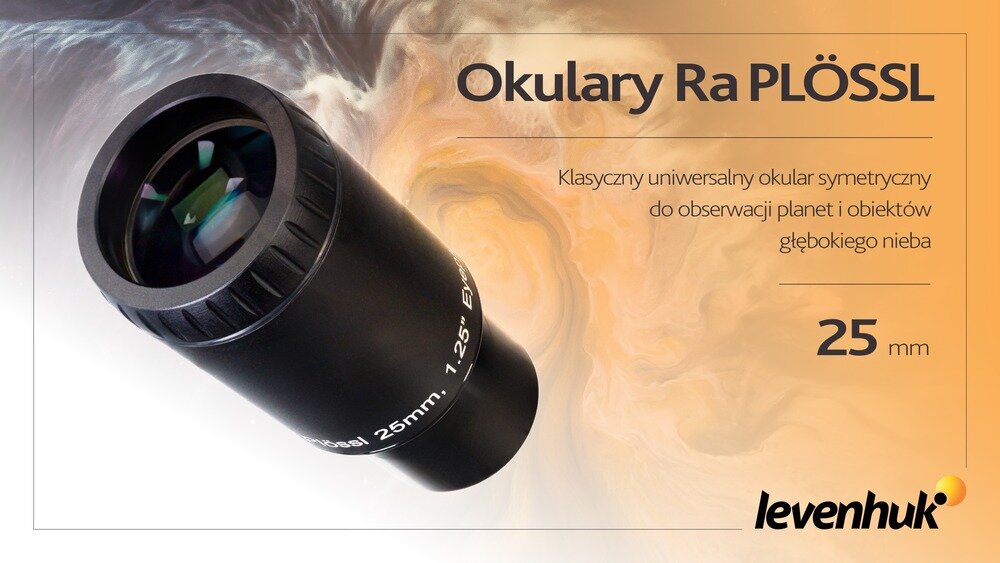 Okular LEVENHUK Ra Plössl 25 mm    kv lifestyle początek opisu sekcja nagłówkowa