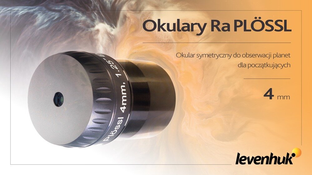 Okular LEVENHUK Ra Plössl 4 mm    kv lifestyle początek opisu sekcja nagłówkowa