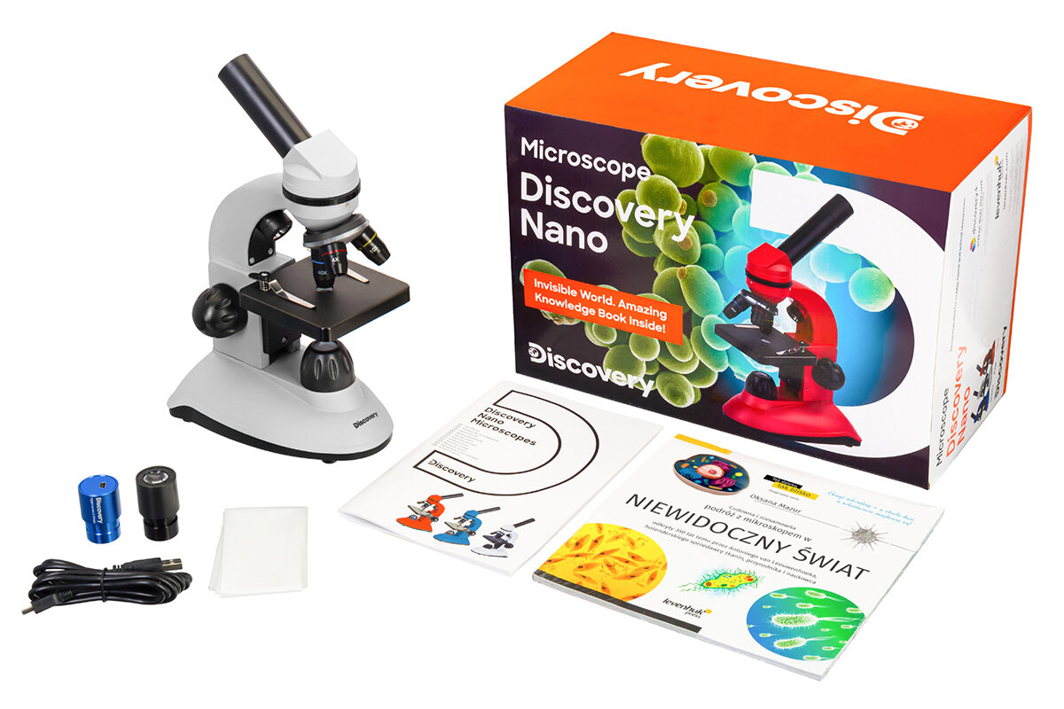 Mikroskop DISCOVERY Nano Polar zestaw 