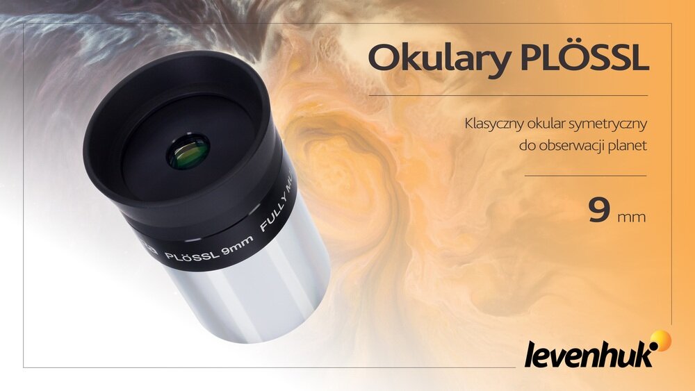 Okular LEVENHUK Plössl 9 mm kv lifestyle początek opisu sekcja nagłówkowa