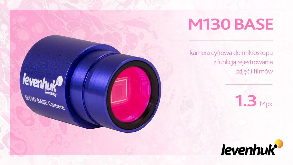 Aparat cyfrowy LEVENHUK M130 Base   kv lifestyle początek opisu sekcja nagłówkowa