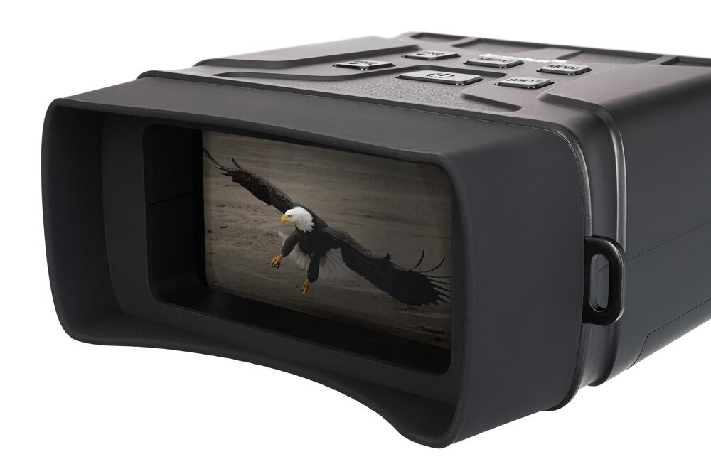 Lornetka LEVENHUK Atom Digital DNB100 1-5x24    eliminuje efekt oślepienia 