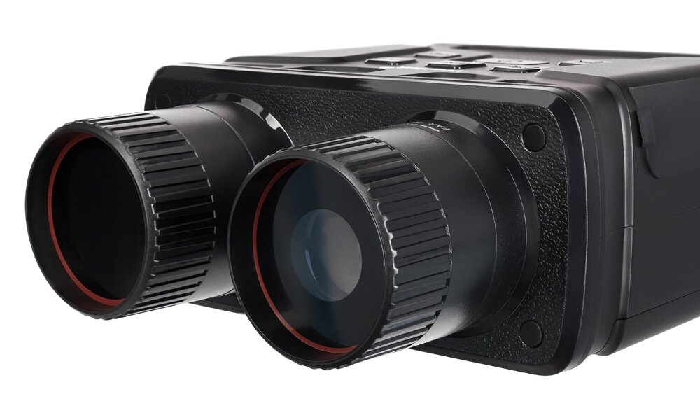 Lornetka LEVENHUK Atom Digital DNB100 1-5x24   Wbudowany wyświetlacz 