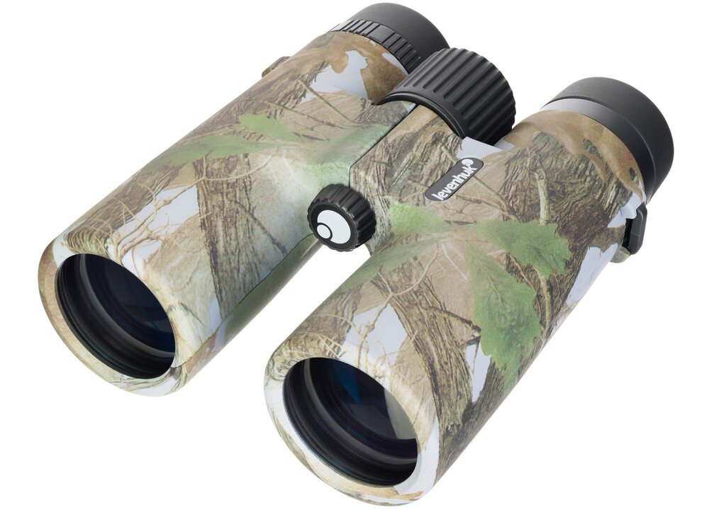 Lornetka LEVENHUK Camo 10x42 Grass 10-krotne powiększenie obiektywy o średnicy 42 mm Korpus o maskującym wzorze 