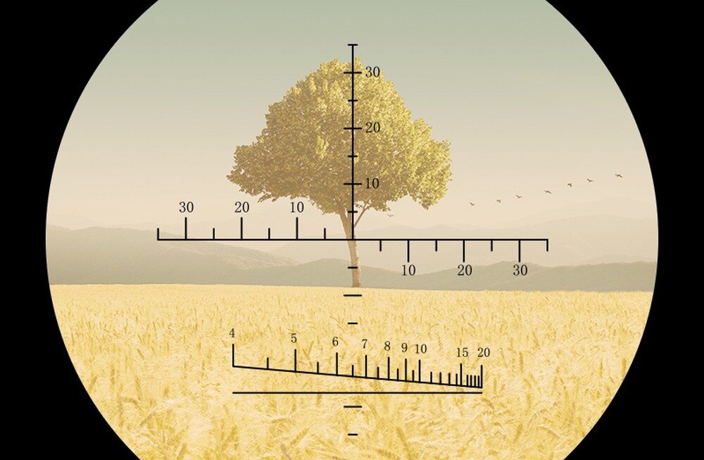 Lornetka LEVENHUK Camo 10x42 Grass  siatka podziałka 