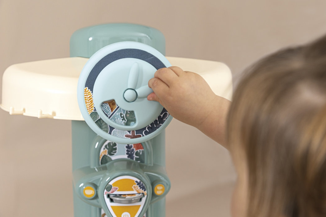 Zabawka SMOBY Little Moja pierwsza kuchnia 7600140305 zabawa realizm pomoc gotowanie akcesoria bombelki