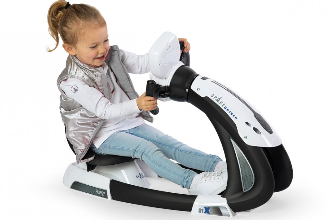 Zabawka symulator jazdy SMOBY Kosmiczny 7600370217 wyposażenie zabawa nauka kosmos latanie astronauta