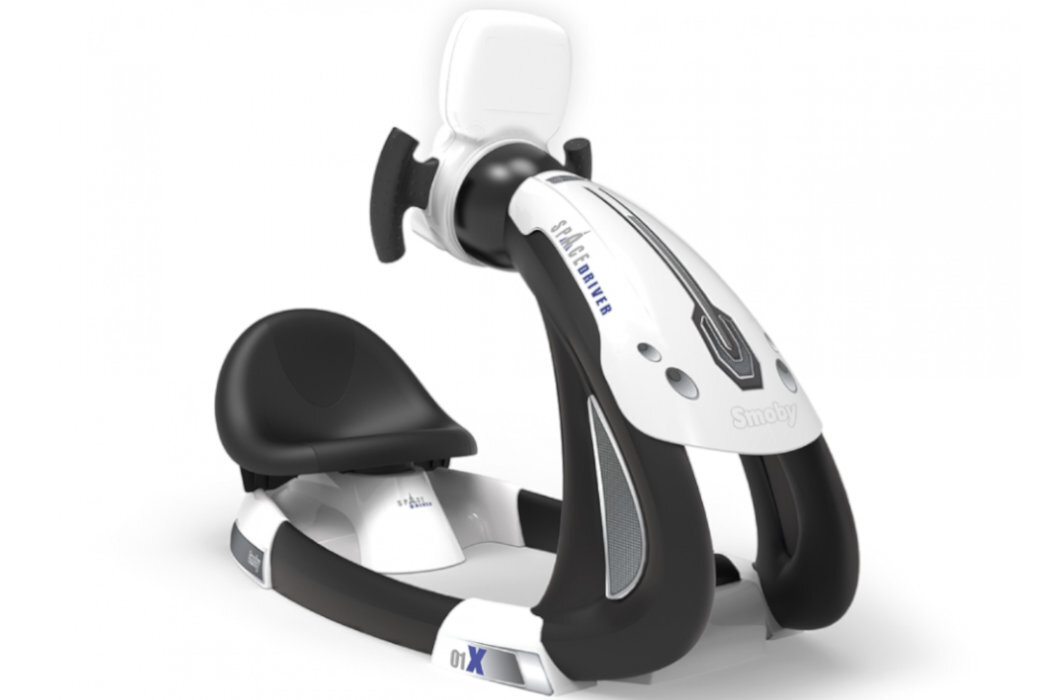 Zabawka symulator jazdy SMOBY Kosmiczny 7600370217 wyposażenie zabawa nauka kosmos latanie astronauta