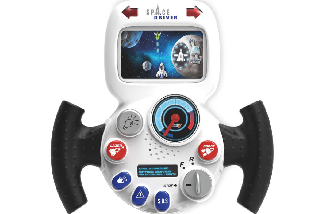 Zabawka symulator jazdy SMOBY Kosmiczny 7600370217 wyposażenie zabawa nauka kosmos latanie astronauta