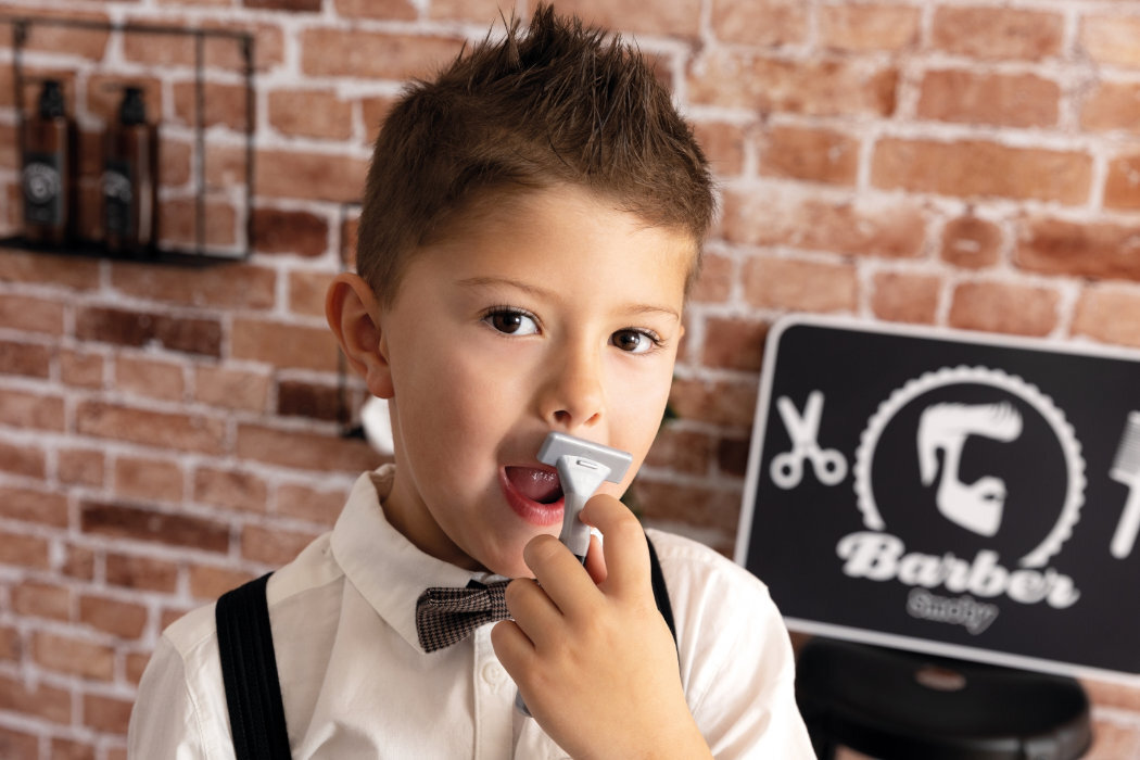 Zabawka zestaw fryzjerski SMOBY My Beauty Centrum Barbera 7600320243 zabawa wyposażenie interaktywność nauka rozwój dźwięki światła