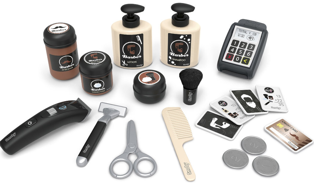 Zabawka zestaw fryzjerski SMOBY My Beauty Centrum Barbera 7600320243 zabawa wyposażenie interaktywność nauka rozwój dźwięki światła