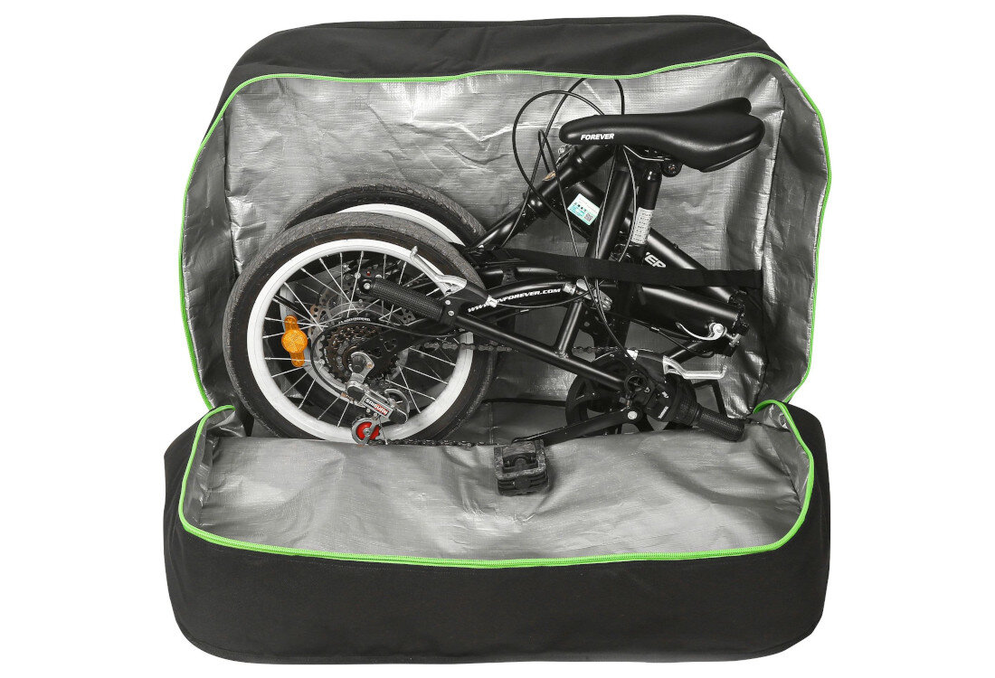 Torba do transportu roweru ROCKBROS D33 zdjęcie lifestyle Duża pojemność do transportu większości modeli rowerów