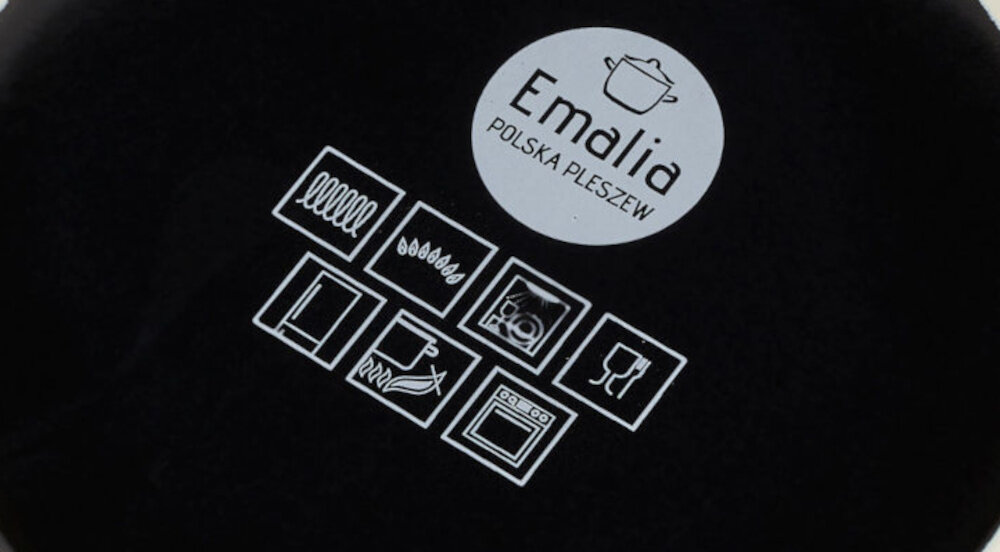 Garnek EMALIA PLESZEW Pyza Kogucik jakosc litraz design