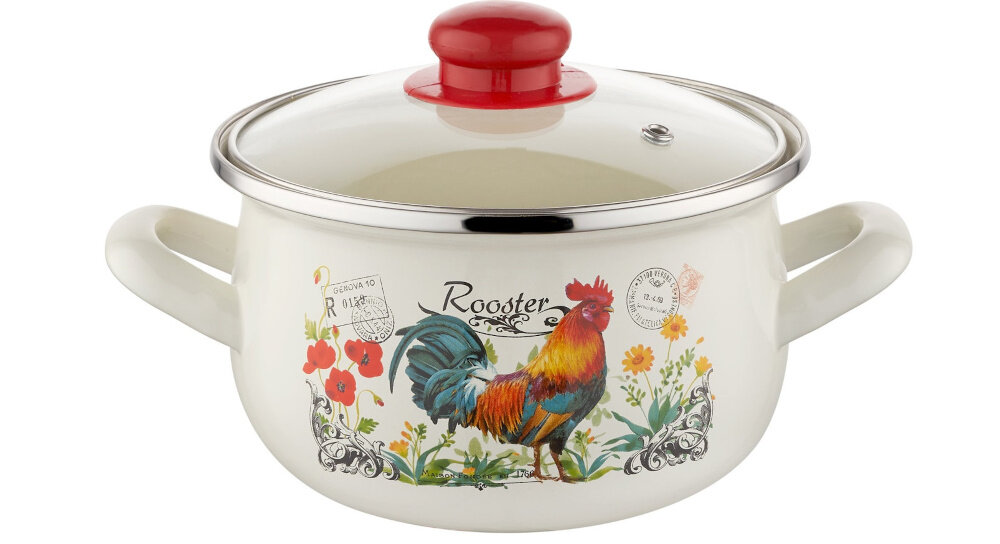 Garnek EMALIA PLESZEW Pyza Kogucik jakos wygoda gotowanie kuchnia