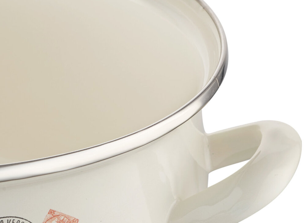 Garnek EMALIA PLESZEW Pyza Kogucik kute aluminium