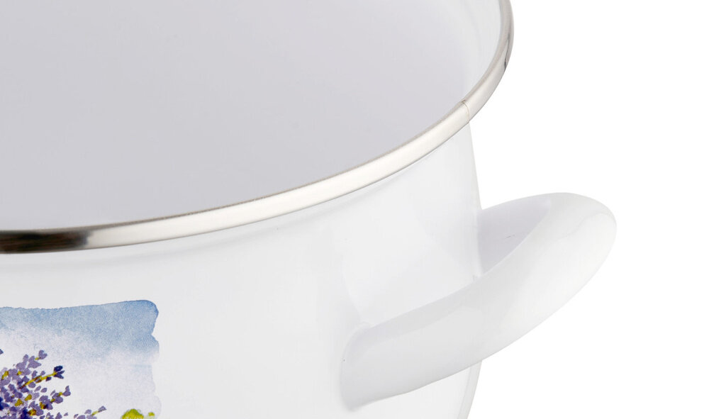 Garnek EMALIA PLESZEW Pyza Lavenda jakosc litraz design