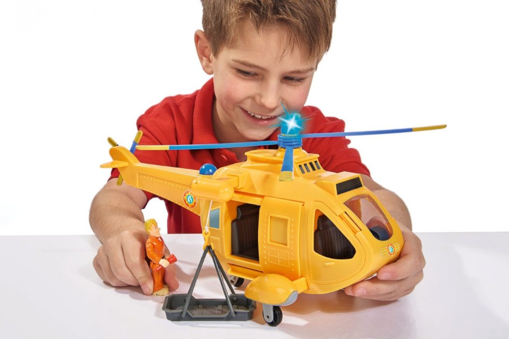 Helikopter SIMBA Strażak Sam Wallaby II Tom Thomas 109252576038 zabawa pomoc nauka przygoda