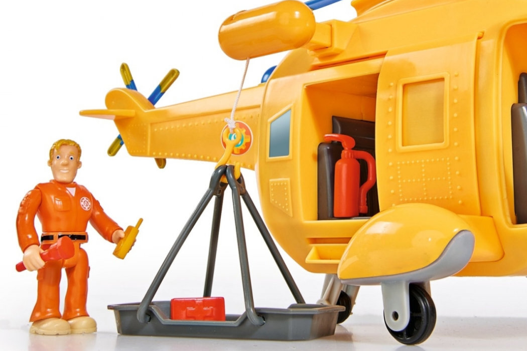 Helikopter SIMBA Strażak Sam Wallaby II Tom Thomas 109252576038 zabawa pomoc nauka przygoda