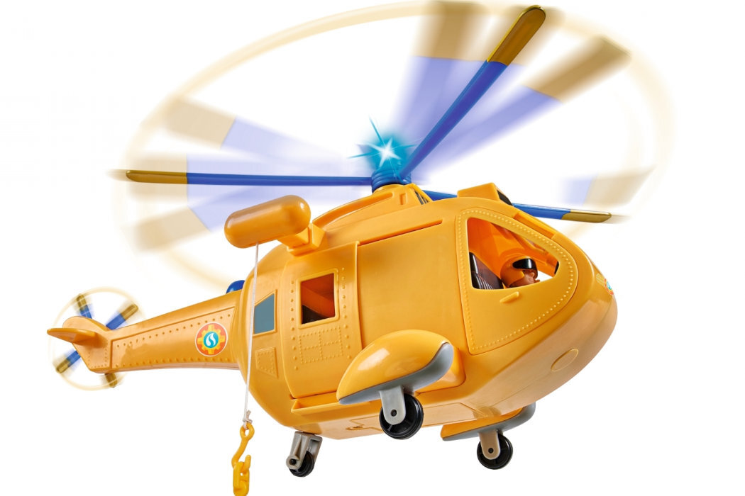 Helikopter SIMBA Strażak Sam Wallaby II Tom Thomas 109252576038 zabawa pomoc nauka przygoda