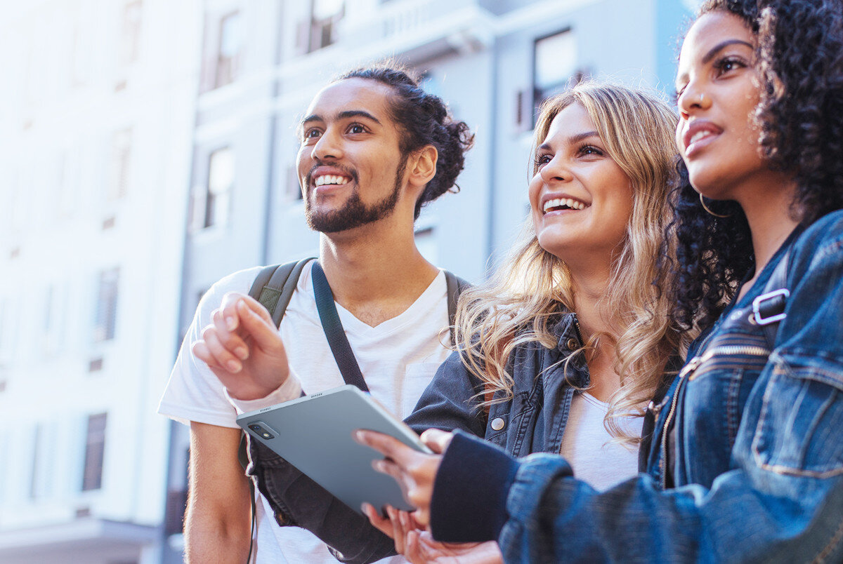 Tablet CUBOT Tab 30 10.1 4/128 GB LTE Wi-Fi Szary łączność wi-fi modem Bluetooth GPS lokalizacja