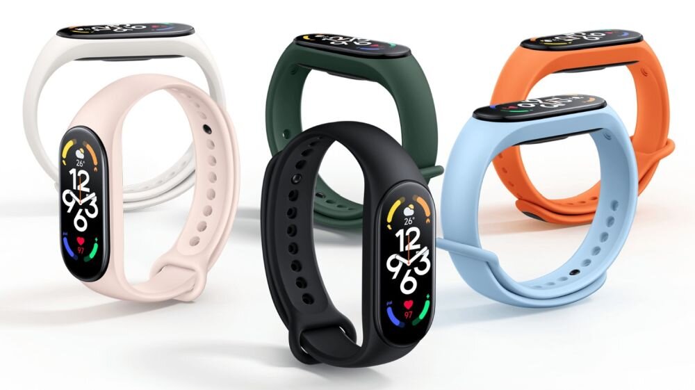 Smartband XIAOMI Smart Band 7 ekran bateria czujniki zdrowie sport pasek ładowanie pojemność rozdzielczość łączność sterowanie krew puls rozmowy smartfon aplikacja