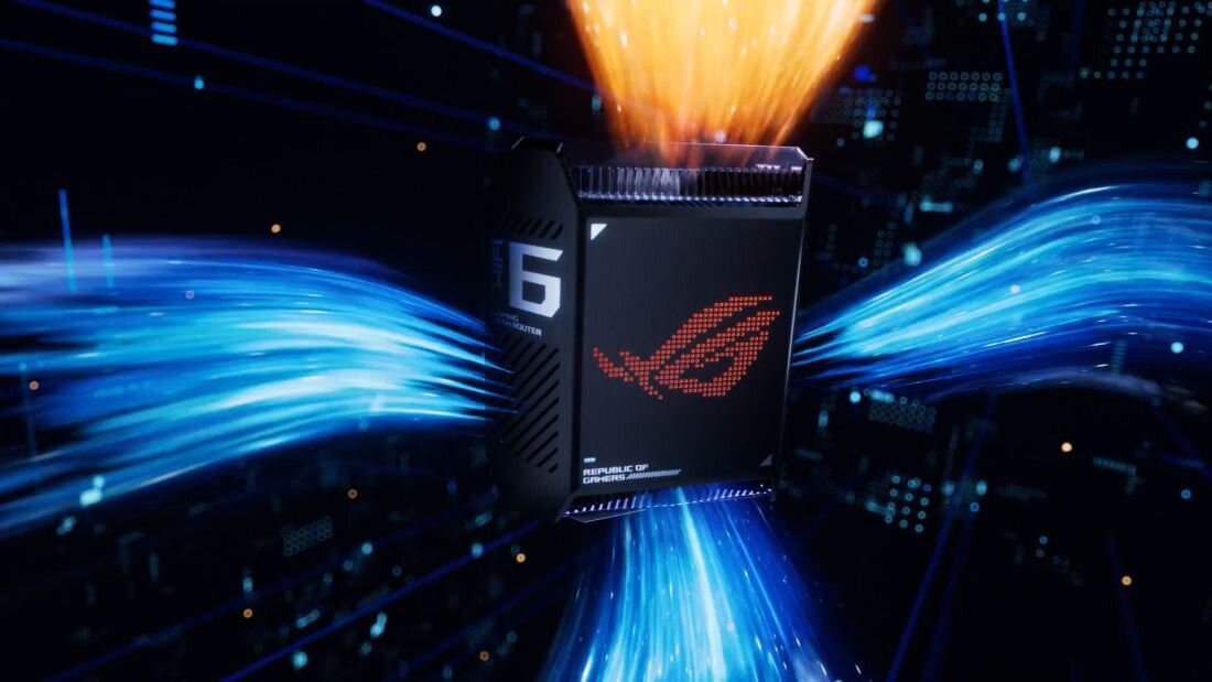 Router ASUS ROG Rapture GT6 - chłodzenie