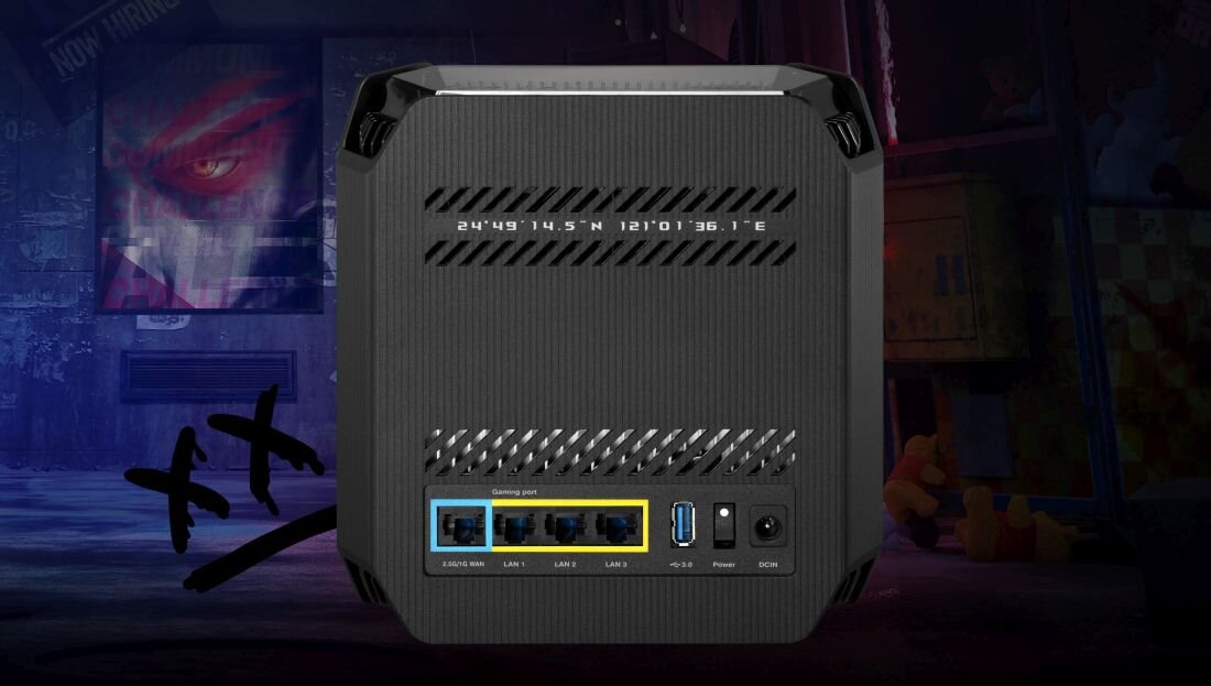 Router ASUS ROG Rapture GT6 - WAN