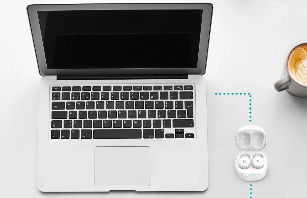 Słuchawki dokanałowe LAMAX Dots2 Touch  - bluetooth