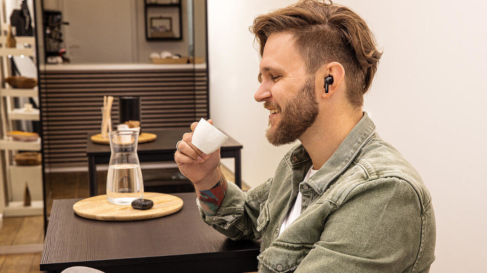 Słuchawki dokanałowe LAMAX Clips1  - mikrofon